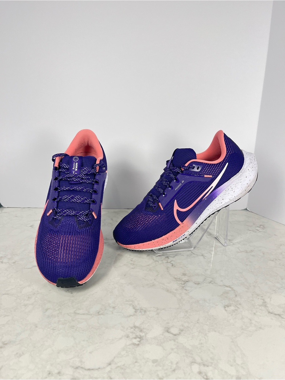 Nike Air Zoom Pegasus 40 . Women’s Purple & Pink Running Sneakers